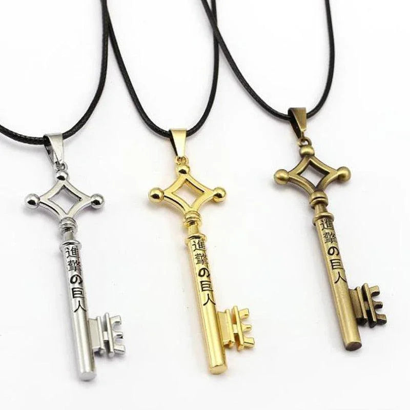 Key Pendant Necklace -Guocali