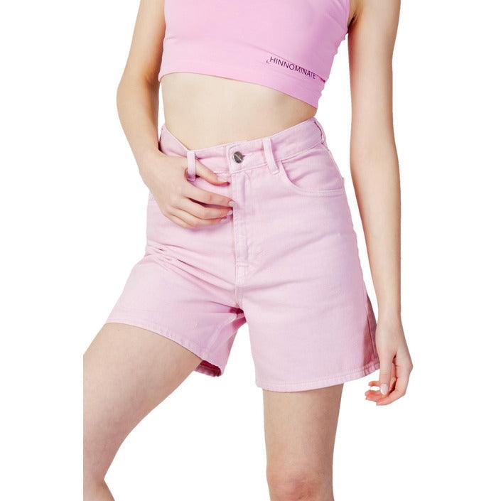 Pink Women Summer Shorts - Shorts - Guocali